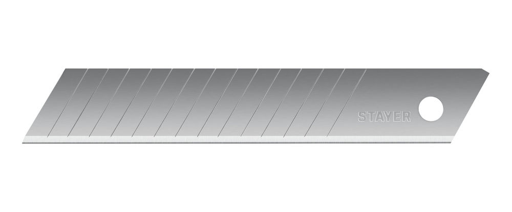 Лезвия сегментированные 18 мм, 10 шт Professional STAYER 0916-S10