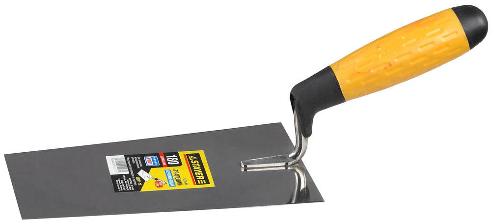 Кельма трапеция 180 мм, нержавеющее полотно, 2-х компонентная рукоятка Professional STAYER 08291-18