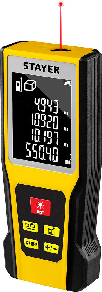 Дальномер лазерный 60 м Professional STAYER 34957