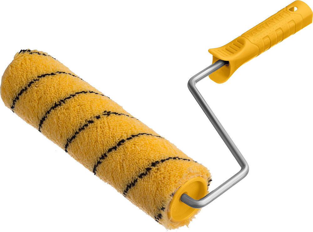 Валик малярный DUALON, 48 х 240 мм, бюгель 8 мм, ворс 12 мм, полиакрил, все виды ЛКМ STAYER Professional 03182-24_z02