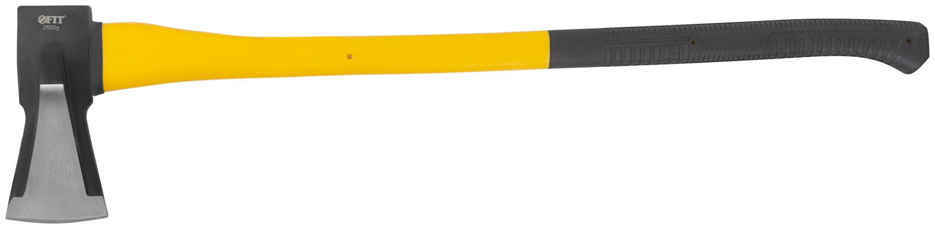 Топор-колун ушастый кованый, фибергласовая длинная ручка 2500 гр.