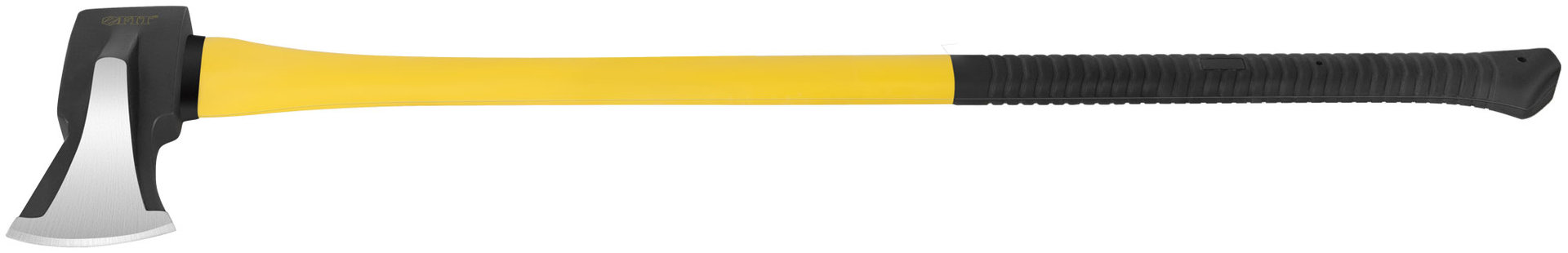 Топор-колун ушастый кованый, фиберглассовая длинная ручка 900 мм, 2000 гр.