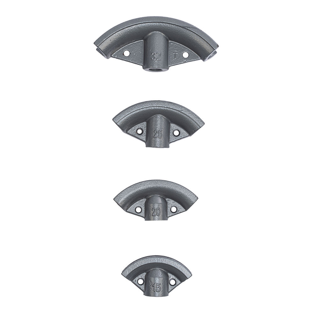 Трубогиб гидравлический, 1/2-3, 15 т, в комплекте с башмаками Matrix (181365)