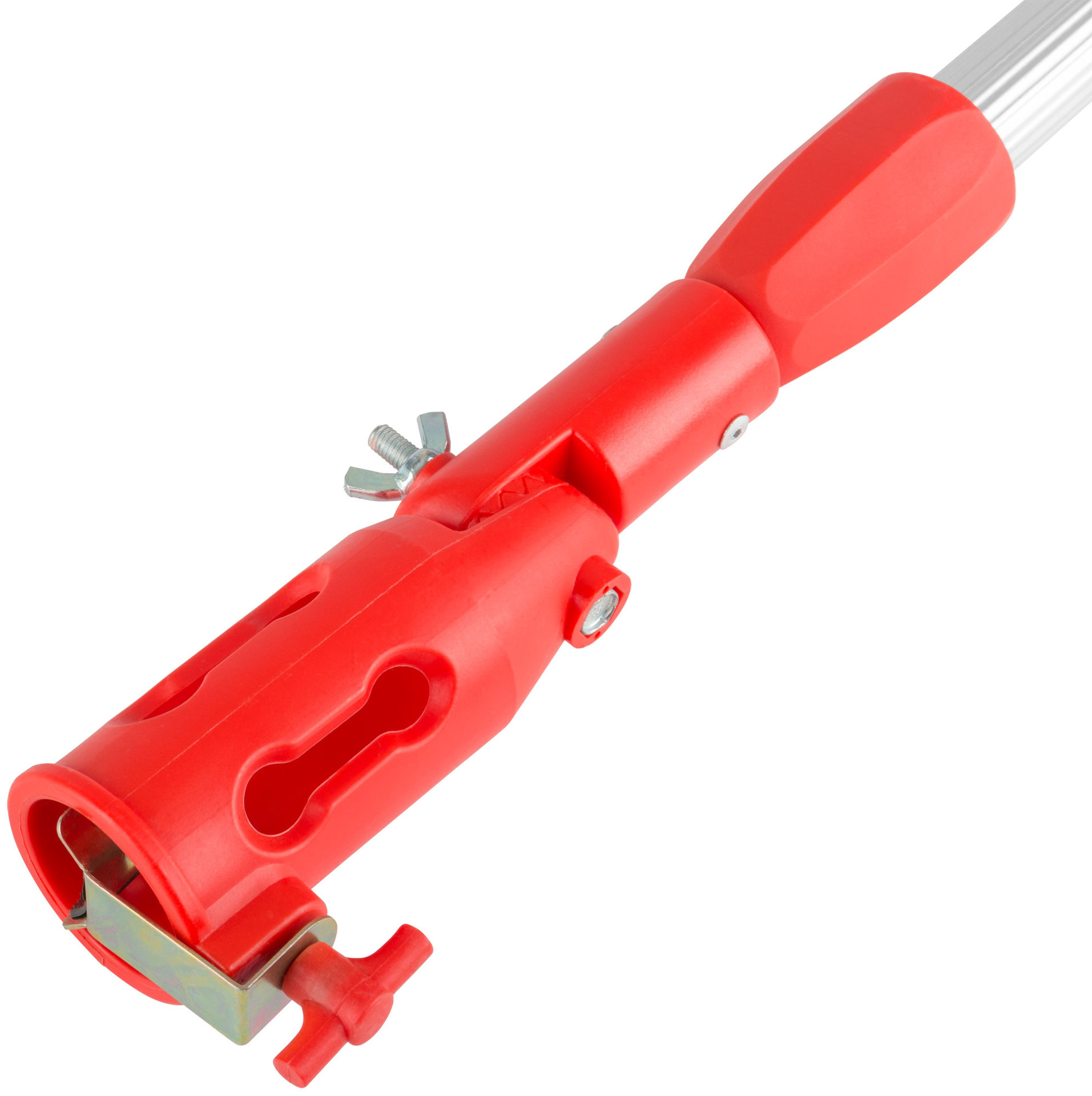 Удлинитель телескопический двухсекционный, алюминий, с винтовым адаптером, 1200-2000 мм (30-1509)