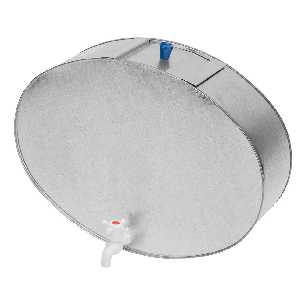 Умывальник оцинкованный, 20 л с краном и крышкой (67551)