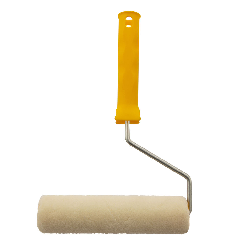 Валик Лаки, 180 мм, ворс 5 мм, D - 36 мм, D ручки - 6 мм, велюр Сибртех (80242)