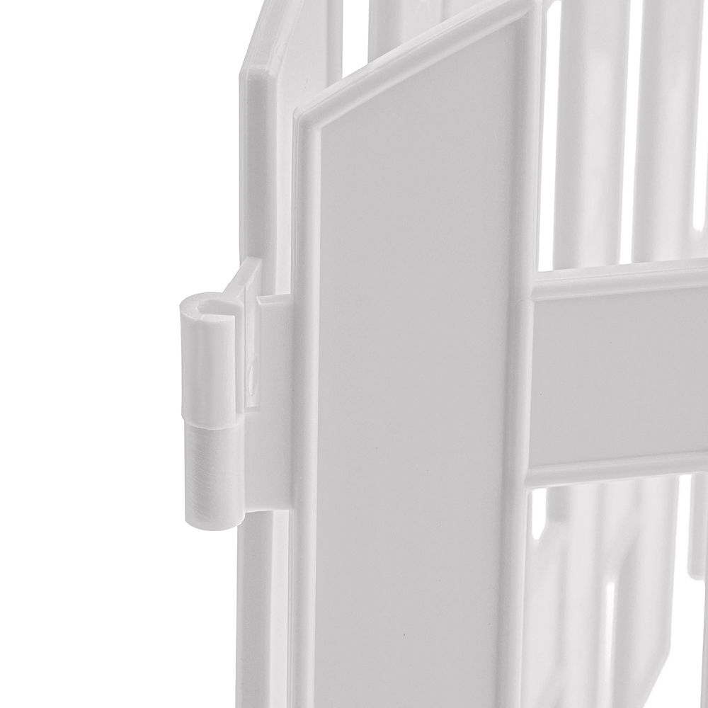 Забор декоративный Винтаж, 28 х 300 см, белый, Palisad (65011)