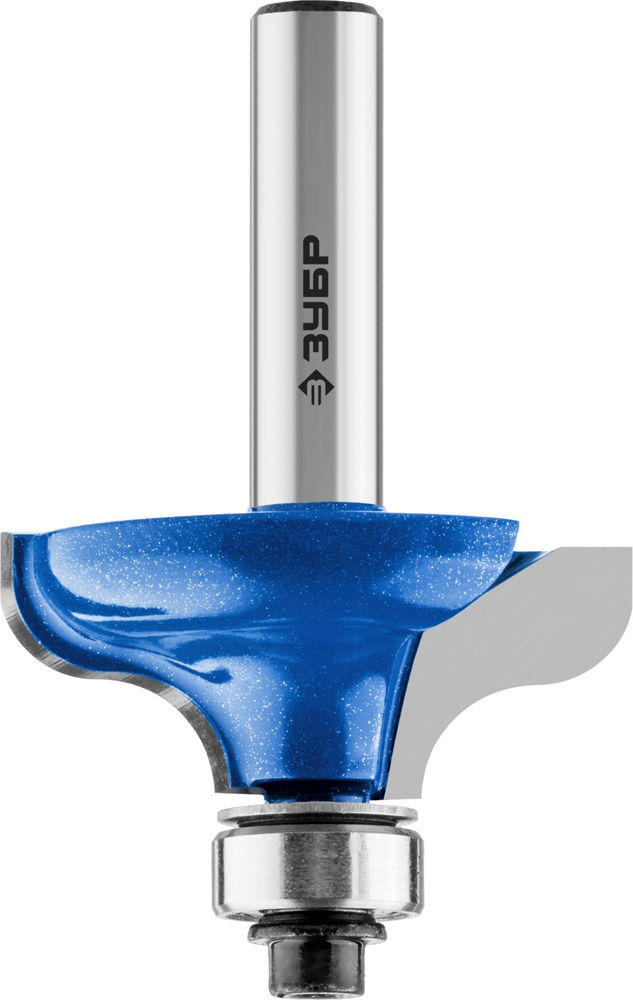 Фреза кромочная калевочная №8 38.1?15 мм радиус 6.3 мм ЗУБР Профессионал 28710-38.1