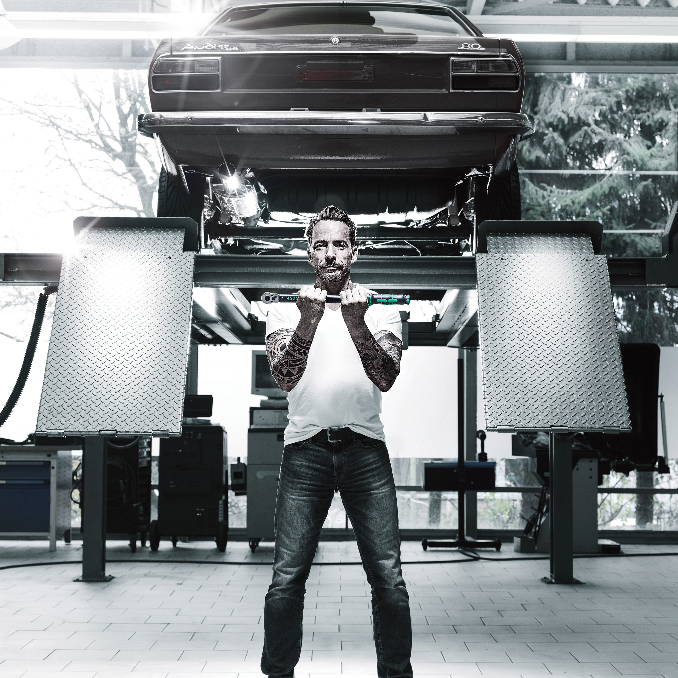 Ключ динамометрический регулируемый C 5, 1/2 квадрат, 80-400 Нм, 680 мм Click-Torque WE-075624