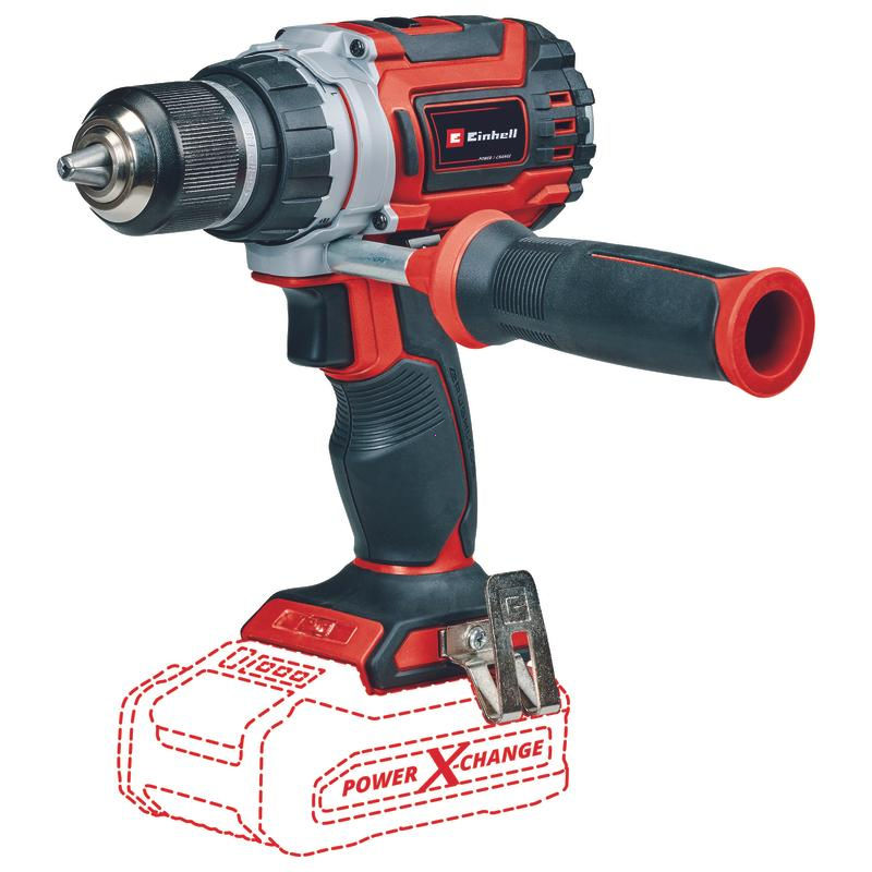 Дрель аккумуляторная Einhell PXC TP-CD 18/60 Li BL, 18В,60Нм,0-500/2000/мин,патрон 13мм,без АКК и ЗУ (4514210)