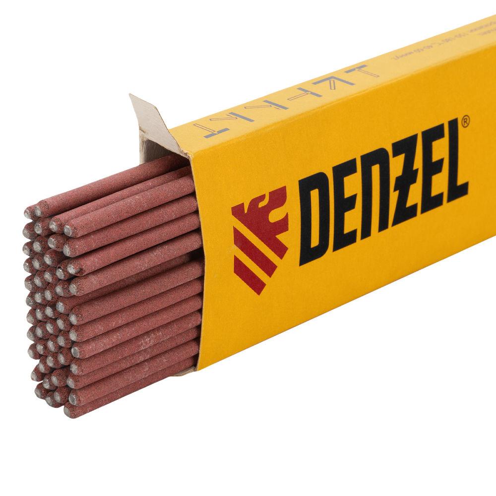 Электроды DER-46, диам. 2,5 мм, 1 кг., рутиловое покрытие Denzel (97502)