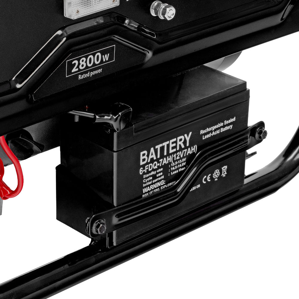 Генератор бензиновый RS-4000E, 3,3 кВт, 230В, электростартер MTX (946125)