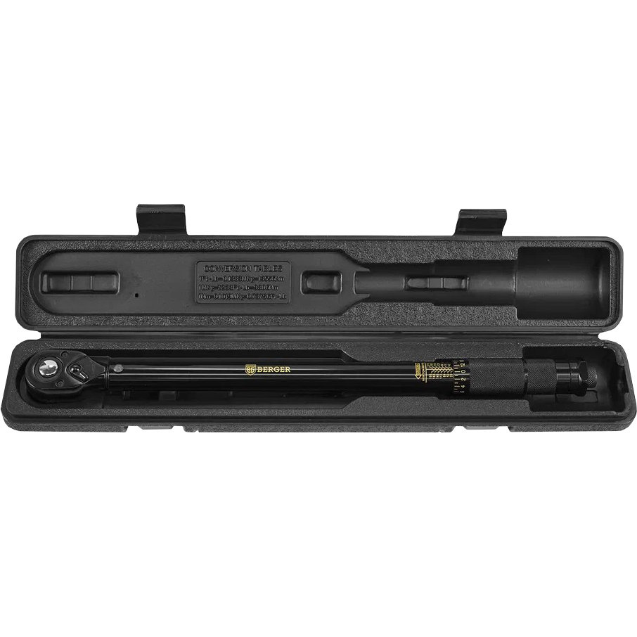 Ключ динамометрический щелчковый BERGER BG 1/2 28-210 Нм (Правая-Левая резьба)