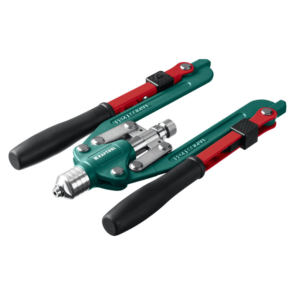 Комбинированный складной заклепочник Combo3-M12, 3 вида заклёпок, в кейсе KRAFTOOL 31182_z01