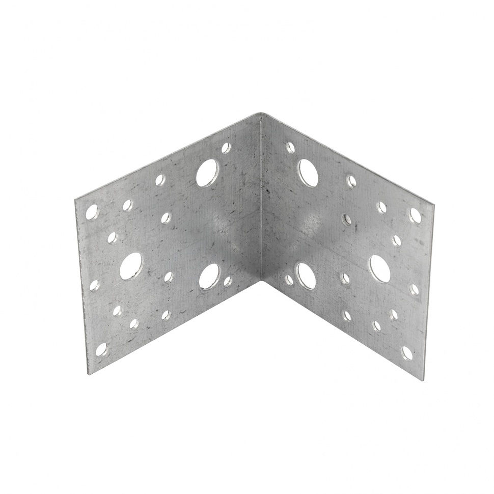 Крепежный уголок 1.7 мм, КU 105 x 105 x 90 мм Сибртех (46406)