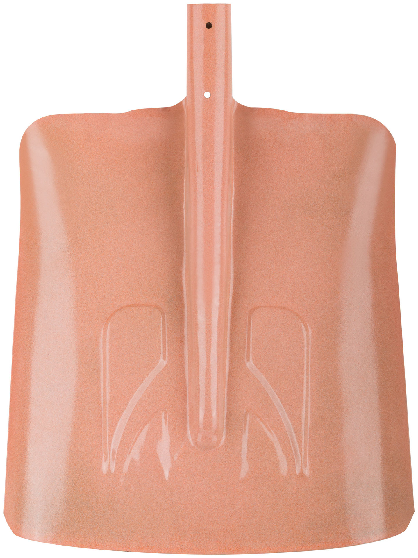 Лопата для уборки снега тротуарная стальная без черенка 340х385 мм (68121)