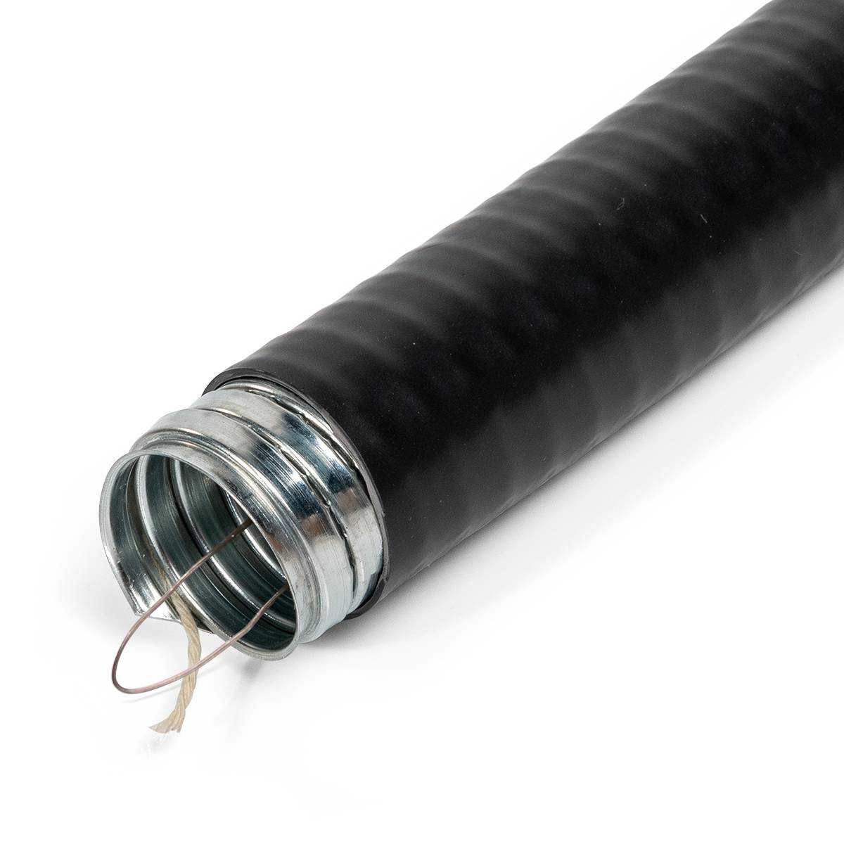 Металлорукав толстостенный МГ «HEAVY DUTY» 20 с протяжкой (Fortisflex) (88404)