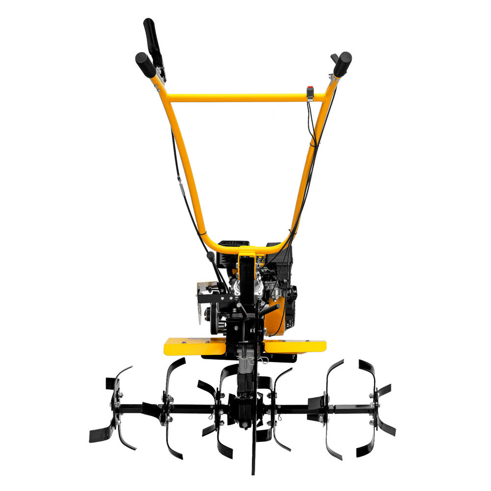 Мотоблок DPT-170SB, 7 л.с., ремен.сцеп, фрез 3х4, ШОМ, без колес, передачи 2В/1Н Denzel (56451)