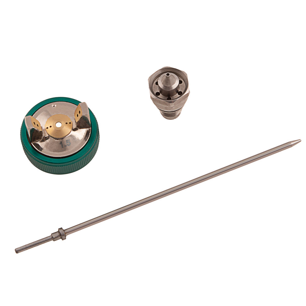 Набор для краскораспылителя AG950LVLP и AS951LVLP : сопло 1.5 мм, игла, чашка Stels (57344)