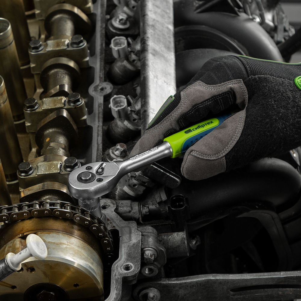 Набор инструментов, 1/2, 3/8, 1/4, пластиковый кейс 160 предм. Сибртех