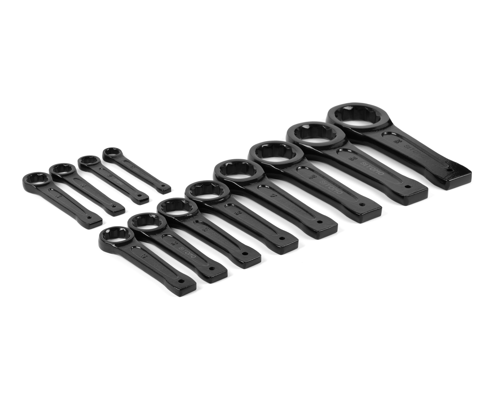 Набор ключей накидн. ударных 12 шт. (17-55) SITOMO