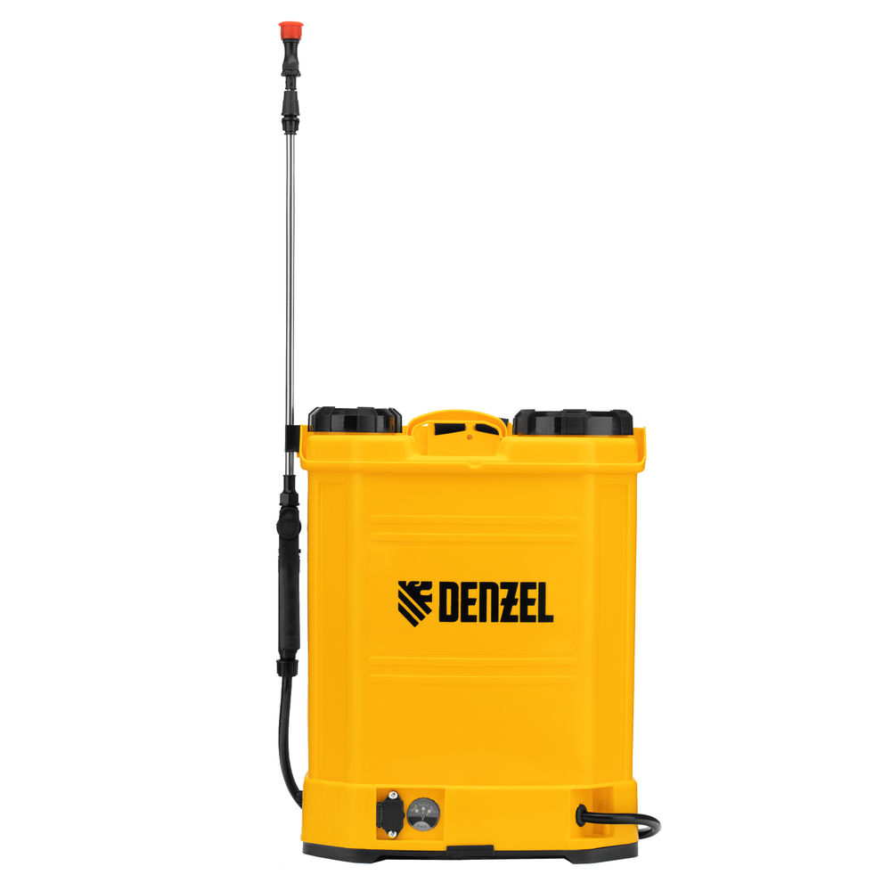 Опрыскиватель ранцевый аккумуляторный D-16LA, 16 л, 12 В, 8 Ач Denzel (64789)