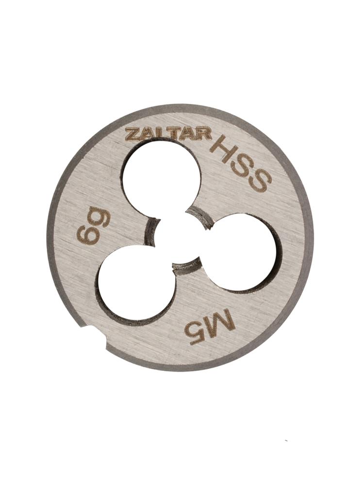 Плашка круглая резьбонарезная HSS, DIN 223 B (DIN EN 22568), M5 x 0.8, 20 x 7 (ZA-10403)