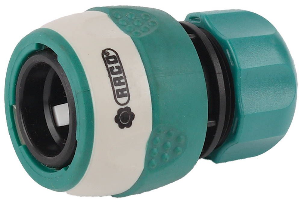 Быстросъемный соединитель COMFORT-PLUS 1/2, из ABS-пластика с TPR, для шланга RACO 4248-55231C