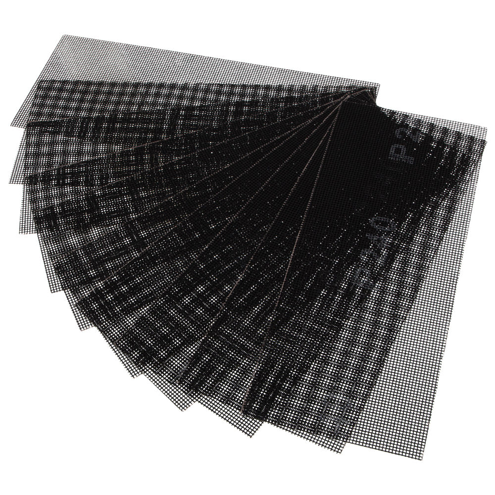 Сетка абразивная, P 240, 115 х 280 мм, 10 шт Sparta (751365)