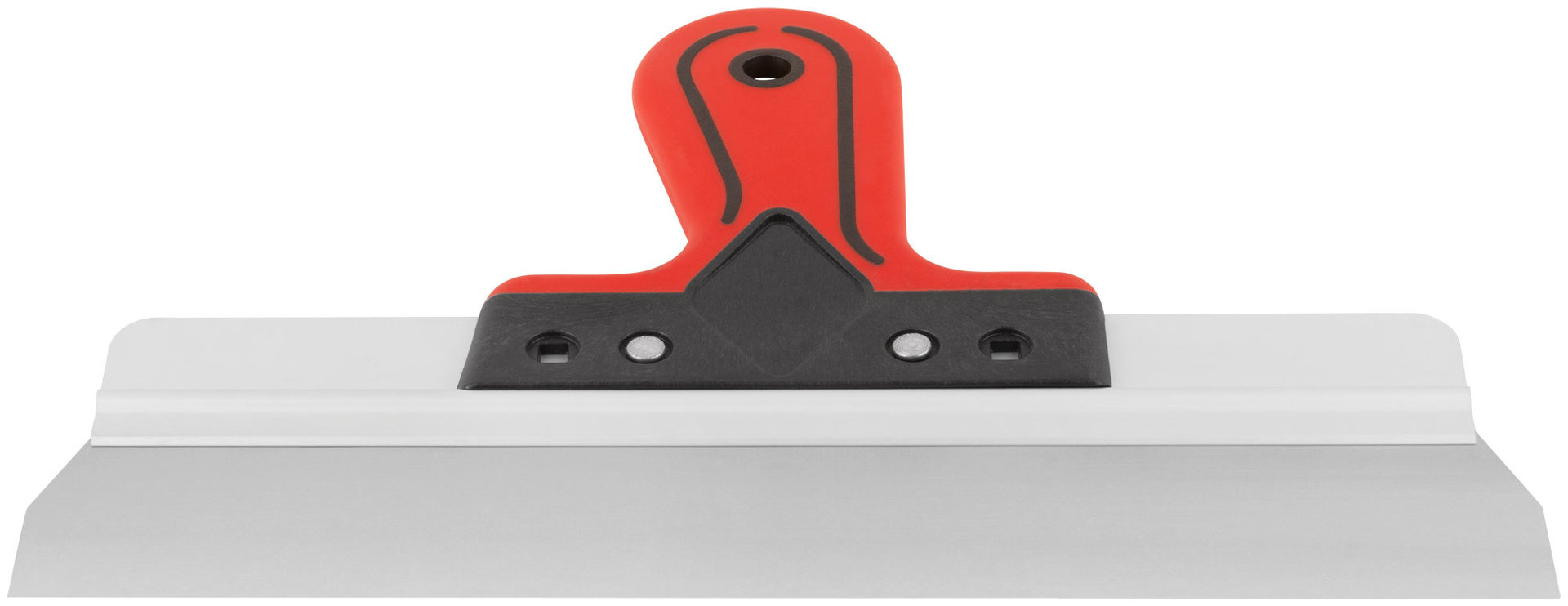 Шпатель фасадный Профи, нержавеющая сталь, прорезиненная ручка 300 мм (06424)