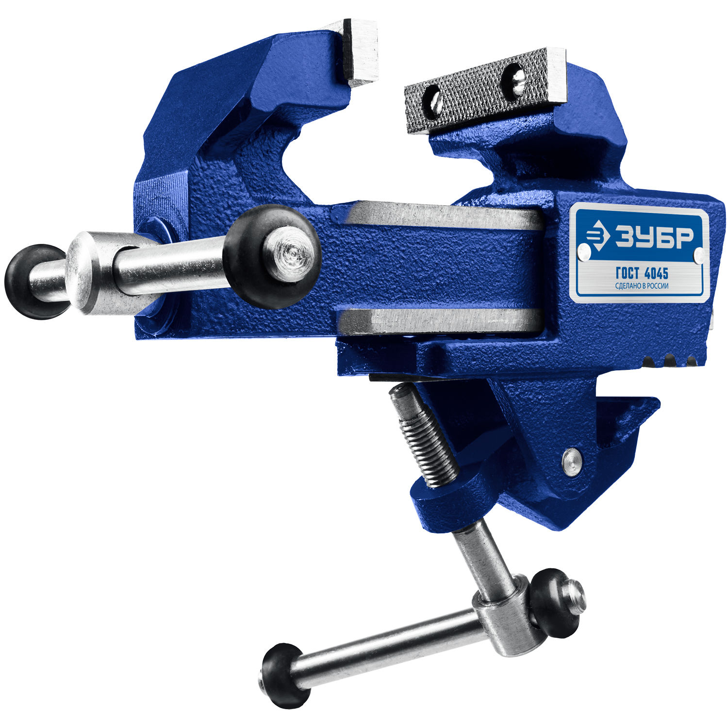 Слесарные тиски 70 мм Профессионал ЗУБР Компакт 32600-63