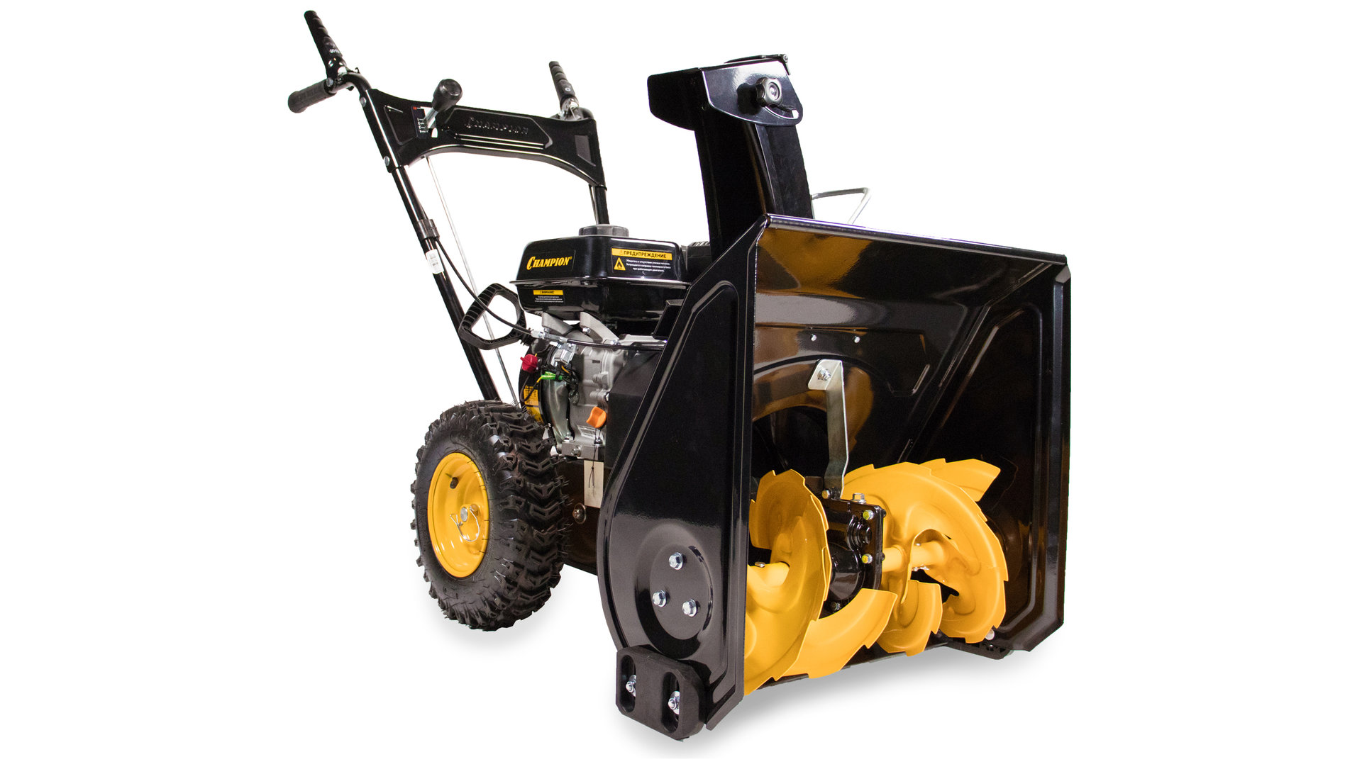 Снегоотбрасыватель CHAMPION ST553 (5,5лс 53см 4F/1R колеса 3,6л 56,5кг руч.стартер) (ST553)