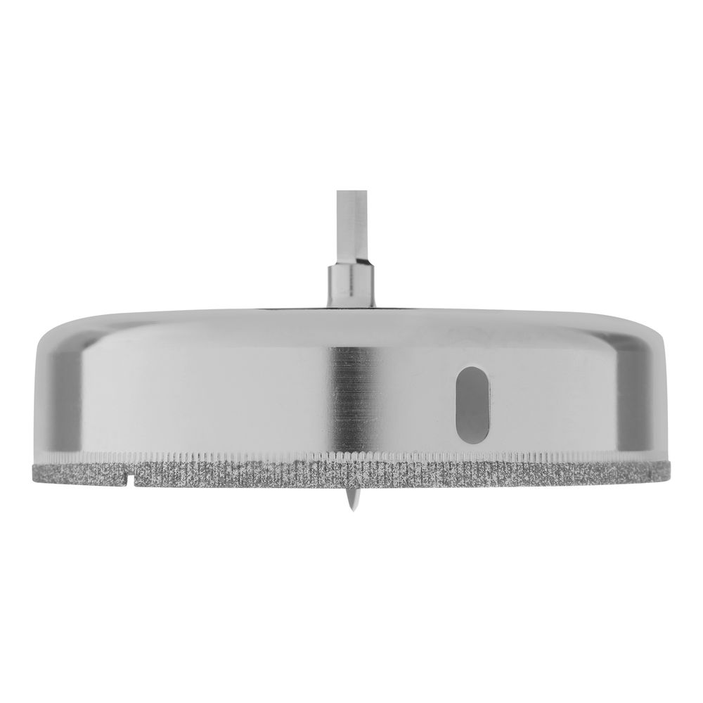 Сверло по керамической плитке и стеклу, 120 х 55 мм, шестигранный хвостовик, с центрующим сверлом Сибртех (72735)