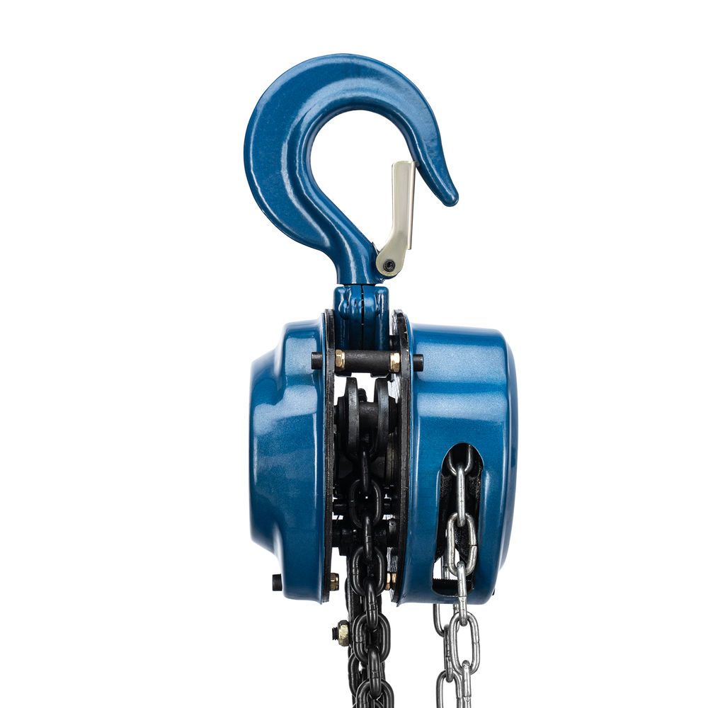 Таль цепная, 2 т, h подъема 2.5 м, расстояние между крюками 400 мм Stels (51946)