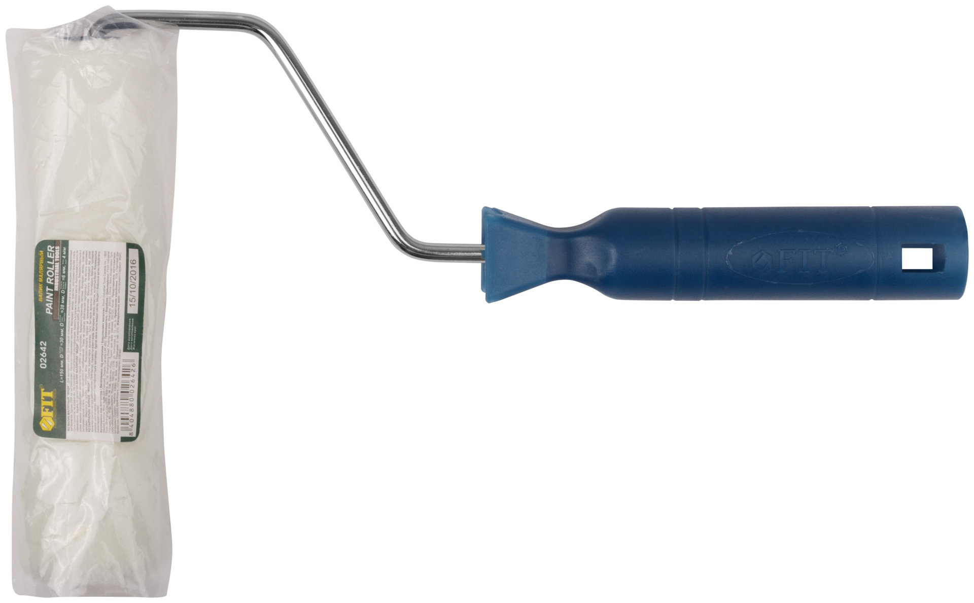 Валик велюровый миди, диам. 30/38 мм, ворс 4 мм, 150 мм (02642)