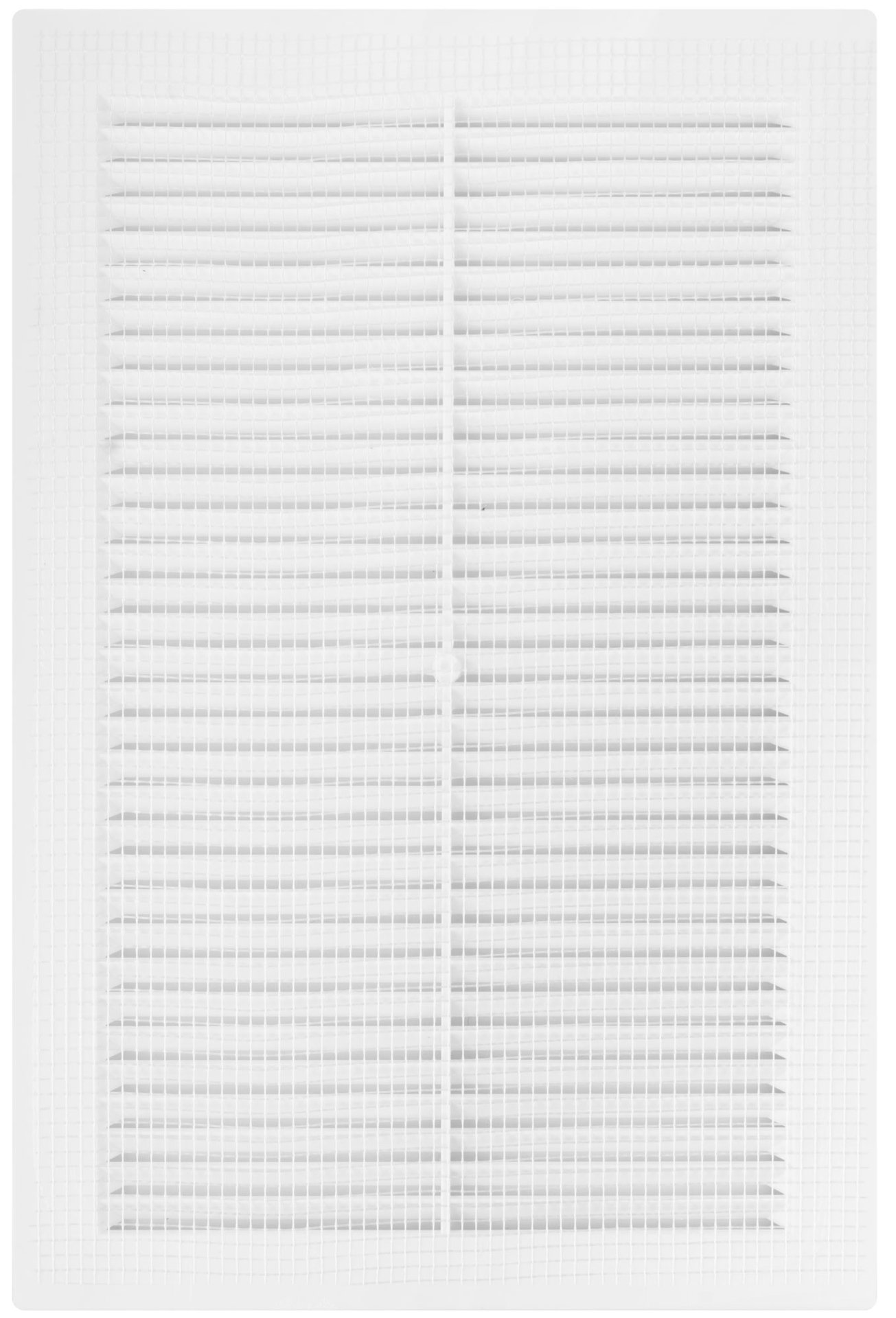 Вентиляционная решетка, пластиковая, 200 х 300 мм, с сеткой (75051)