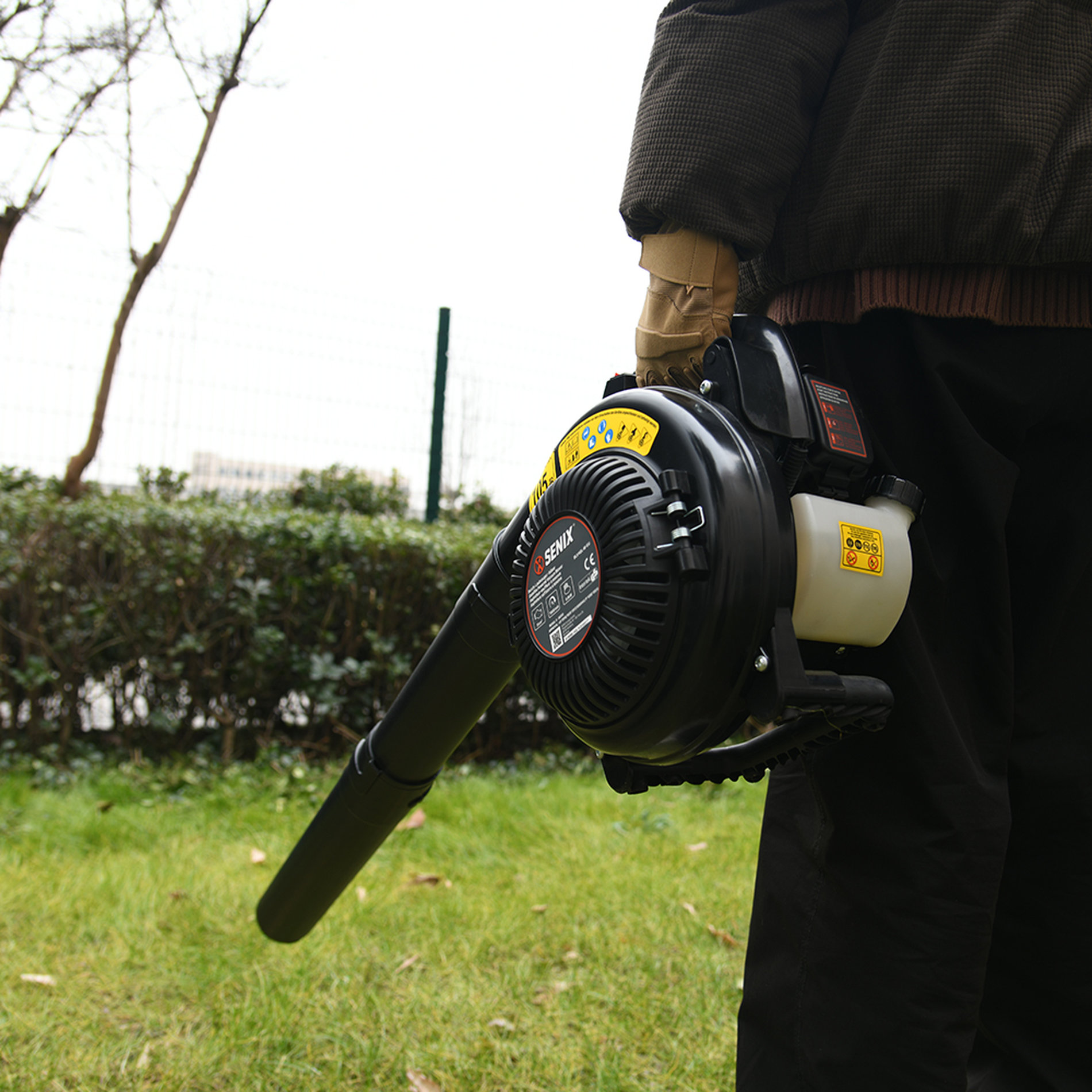 Воздуходувка-садовый пылесос бензиновая ,31 см3, 4-х тактная BLV4QL-M-EU