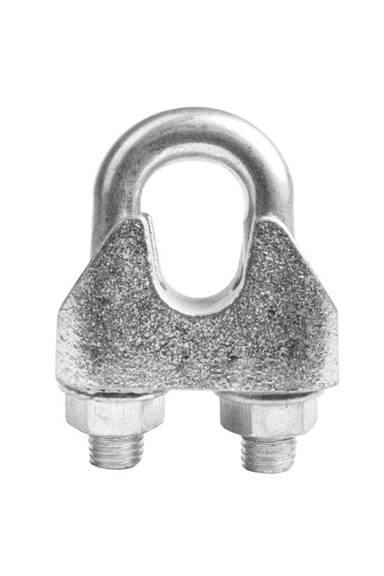 Зажим канатный TOR ф=22 мм DIN 741 (D) (1039593)