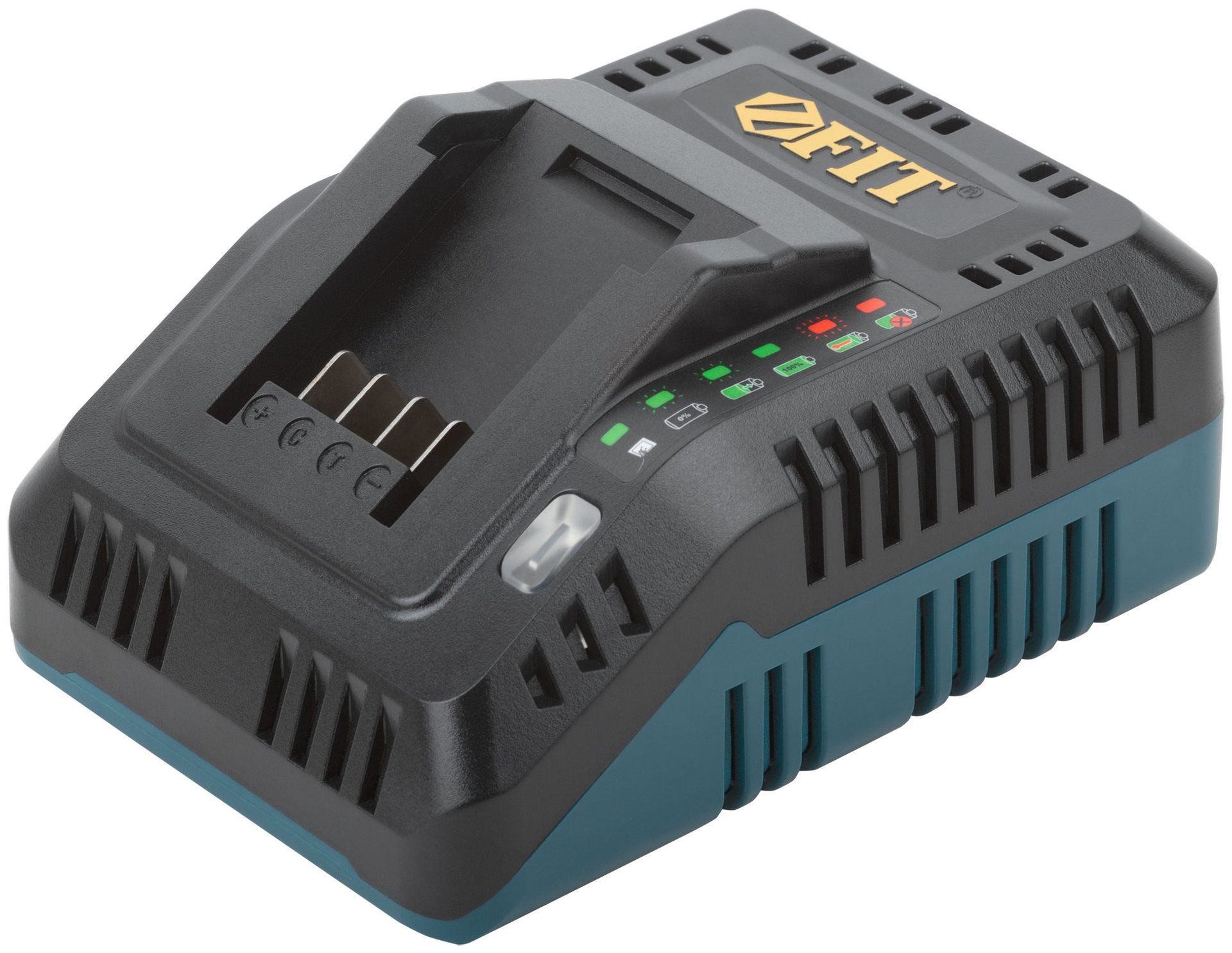 Зарядное устройство 21,5 В; 4,5 А; 0,45 кг ; индикатор заряда; коробка (79939)