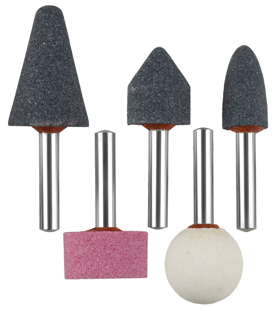 Набор абразивных минишарошек-насадок 5 предм., хвостовик d 6 мм ЗУБР 35994-H5