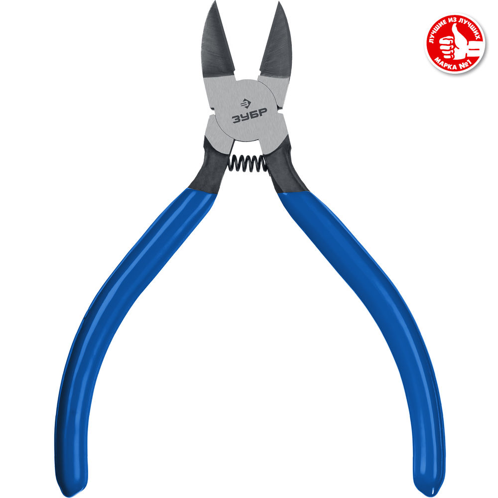 Бокорезы 125 мм для пластика и меди мини Профессионал ЗУБР Бульдог 22175-8-15