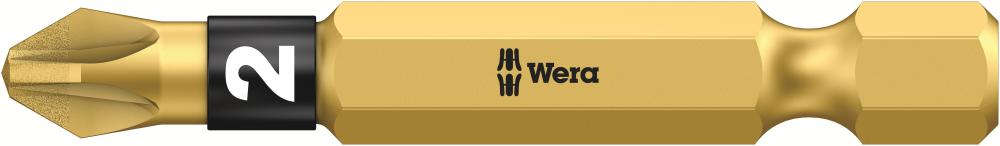 Бита торсионная PZ 2 x 50 мм алмаз 1/4 E6.3 серия 855/4 BDC PZ Wera WE-059902