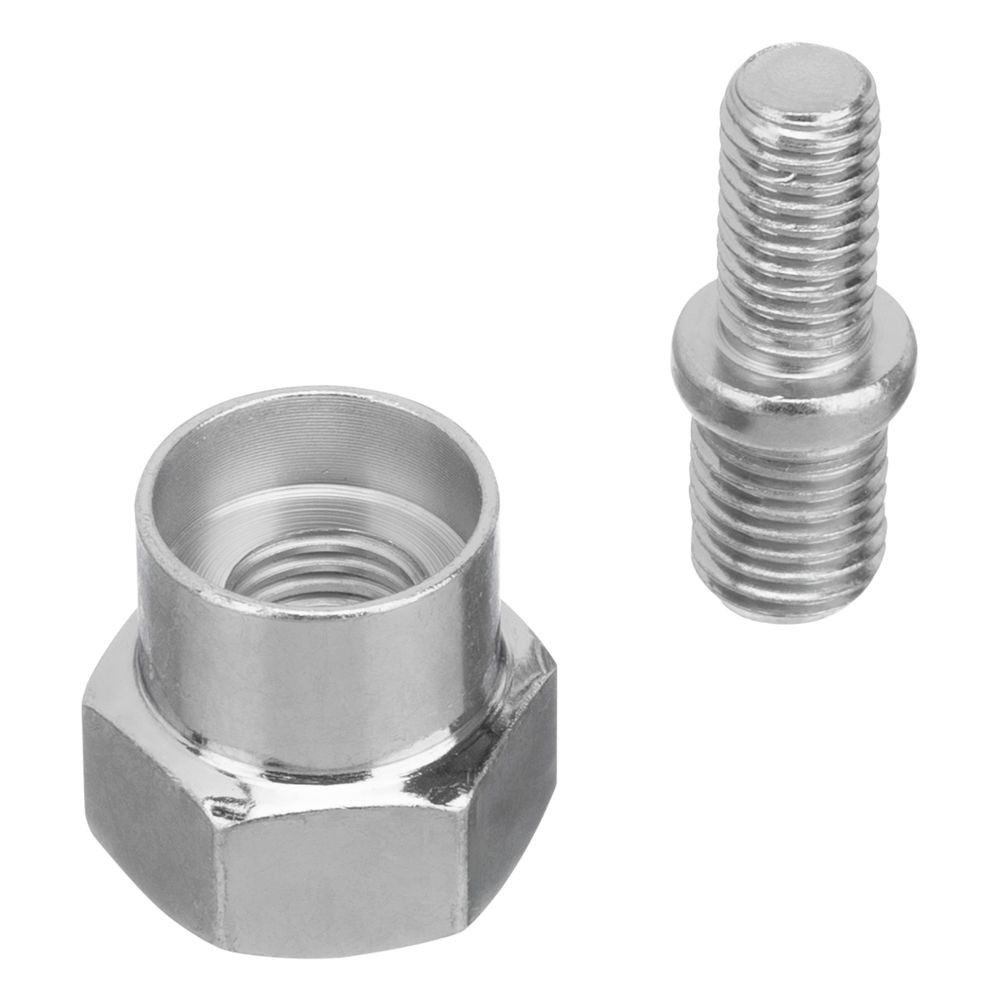 Катушка универсальная триммерная, гайка М8 х 1.25, гайка М10, винт М8-М10, левая резьба, шаг 1.25 мм Denzel (96312)