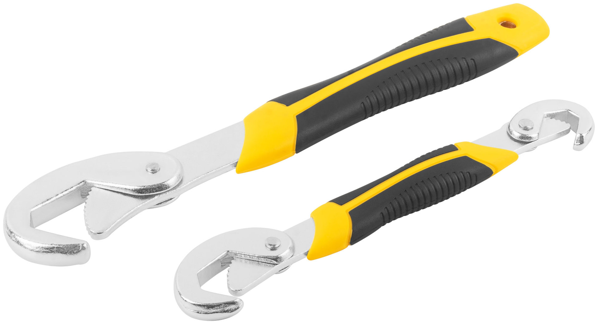 Ключи универсальные, прорезиненные ручки, 2 шт. ( 9-22 мм; 23-32 мм )