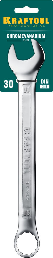 Ключ гаечный комбинированный 30 мм KRAFTOOL 27079-30