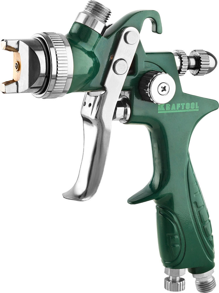 Пневматический краскопульт с верхним бачком AirKraft, HVLP, 1.7 мм KRAFTOOL 06522-1.7