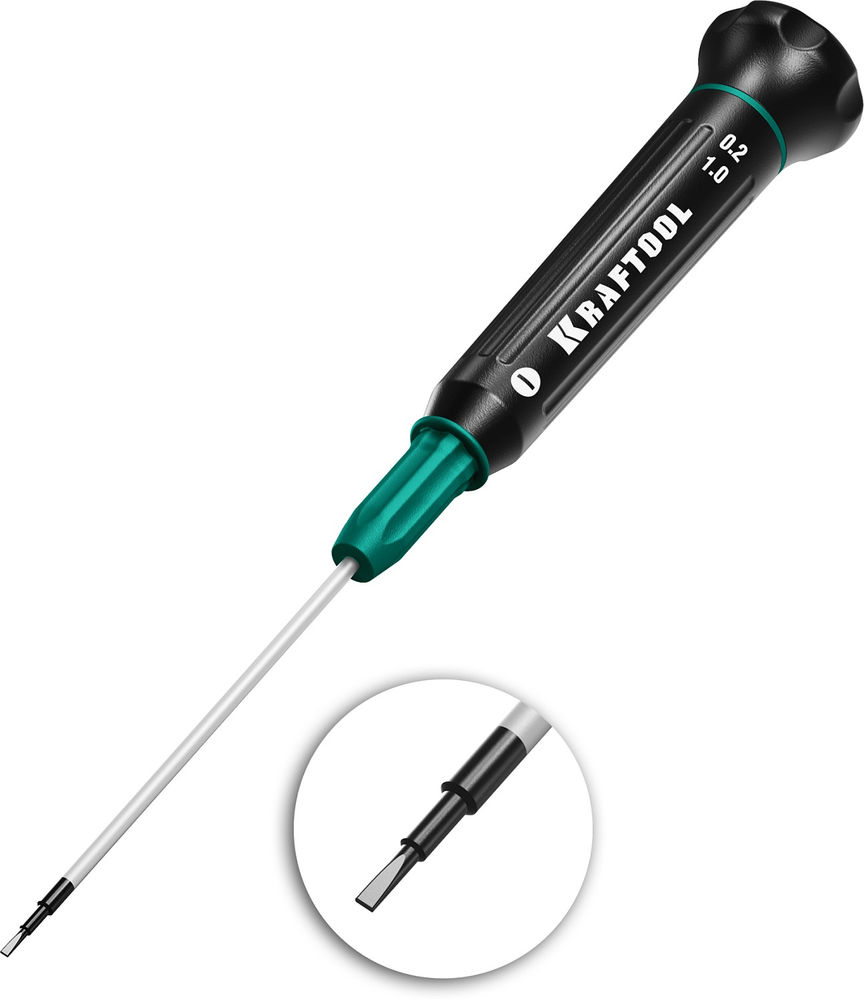 Отвертка для точных работ Precision SL1.0 KRAFTOOL 25681-1.0