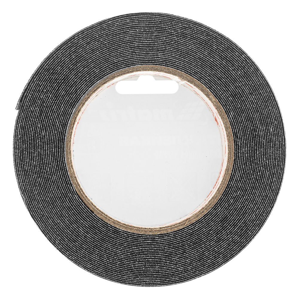 Лента клейкая противоскользящая, черная 25 мм x 10 м Matrix (88706)