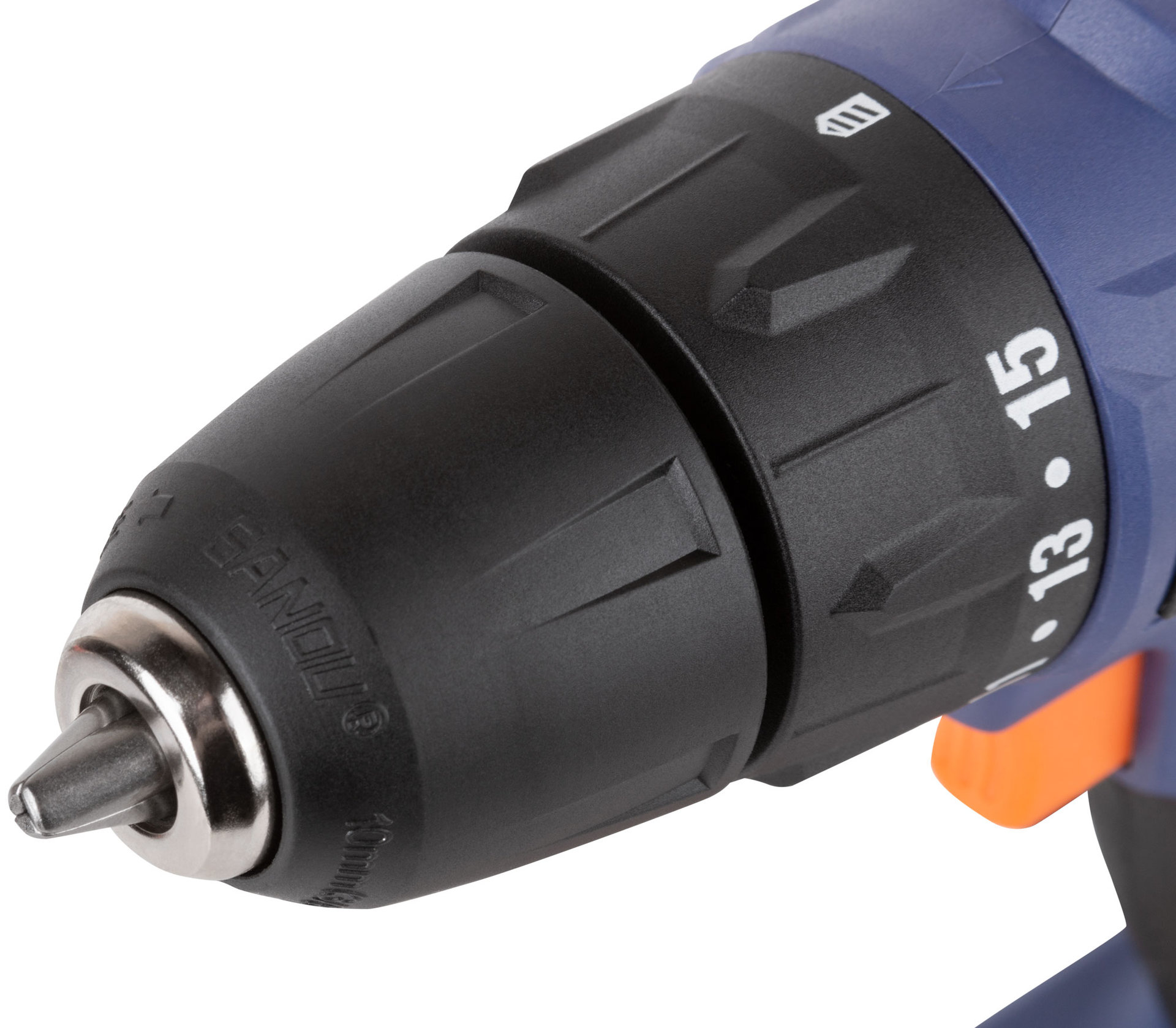 Дрель-Шуруповерт аккумуляторная 18 В; 0-350/0-1250 об/мин; 10 мм; 30 Нм; 2 батареи (Li-Ion) х1,5 Ач; 15+1; 1 ч.; регулировка оборотов MAX-PRO 85030