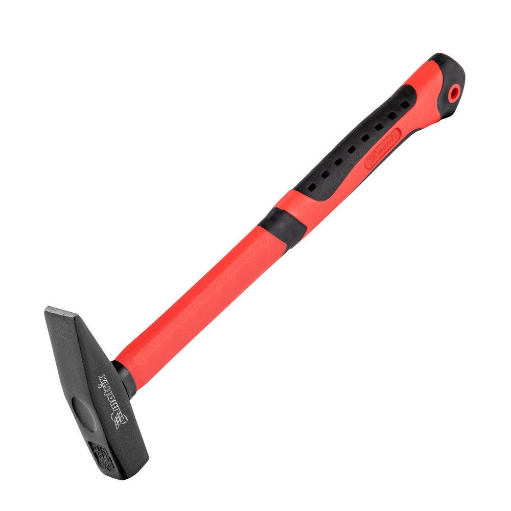 Молоток слесарный, 200 г, фибергласовая обрезиненная рукоятка Matrix (10317)